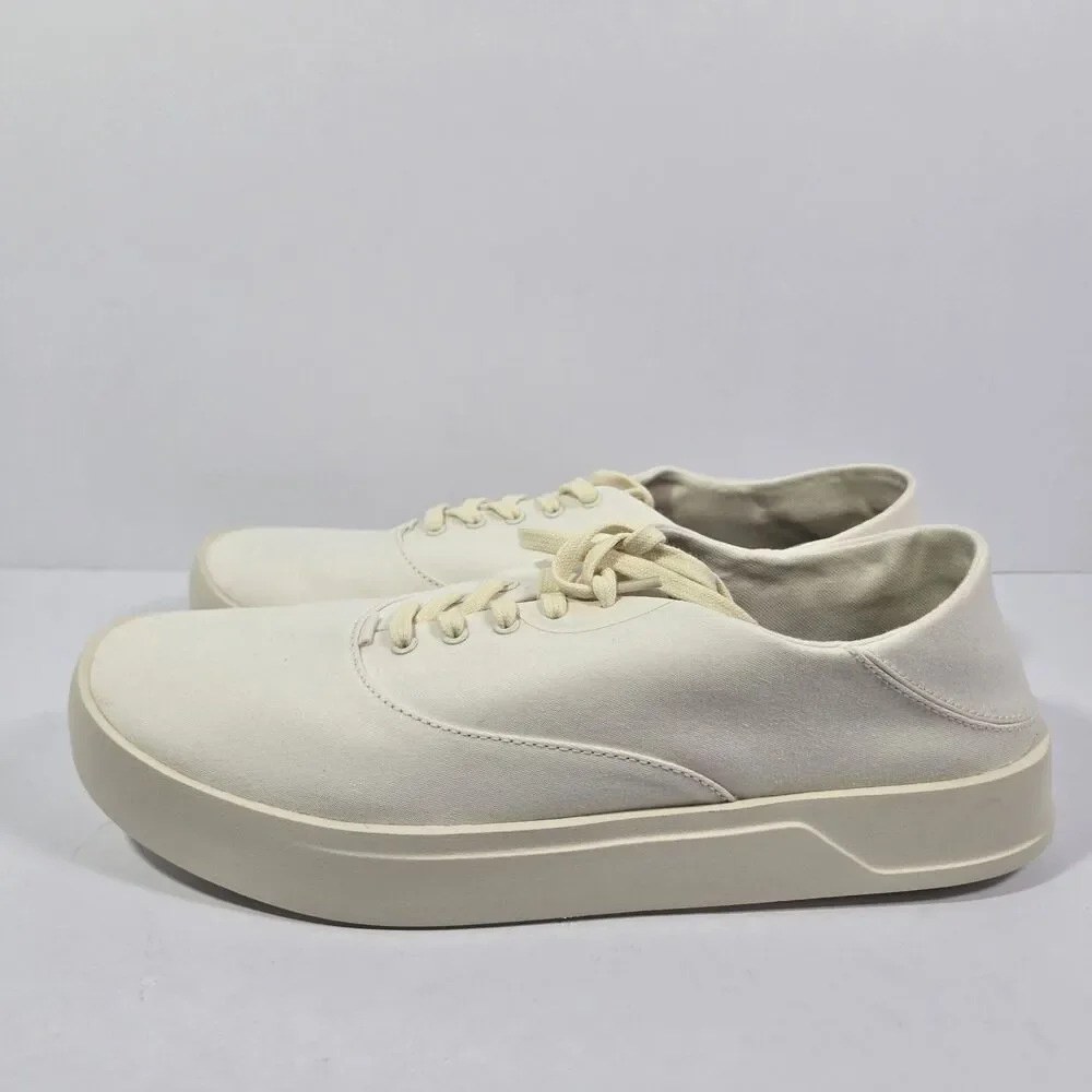 Olukai Tradewind Off White Sneakers Mens Size 10.5 Casual Lace Up Shoes NEW